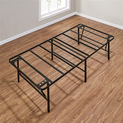 mainstay fold steel box spring full size bed|mainstays high profile bed frame.